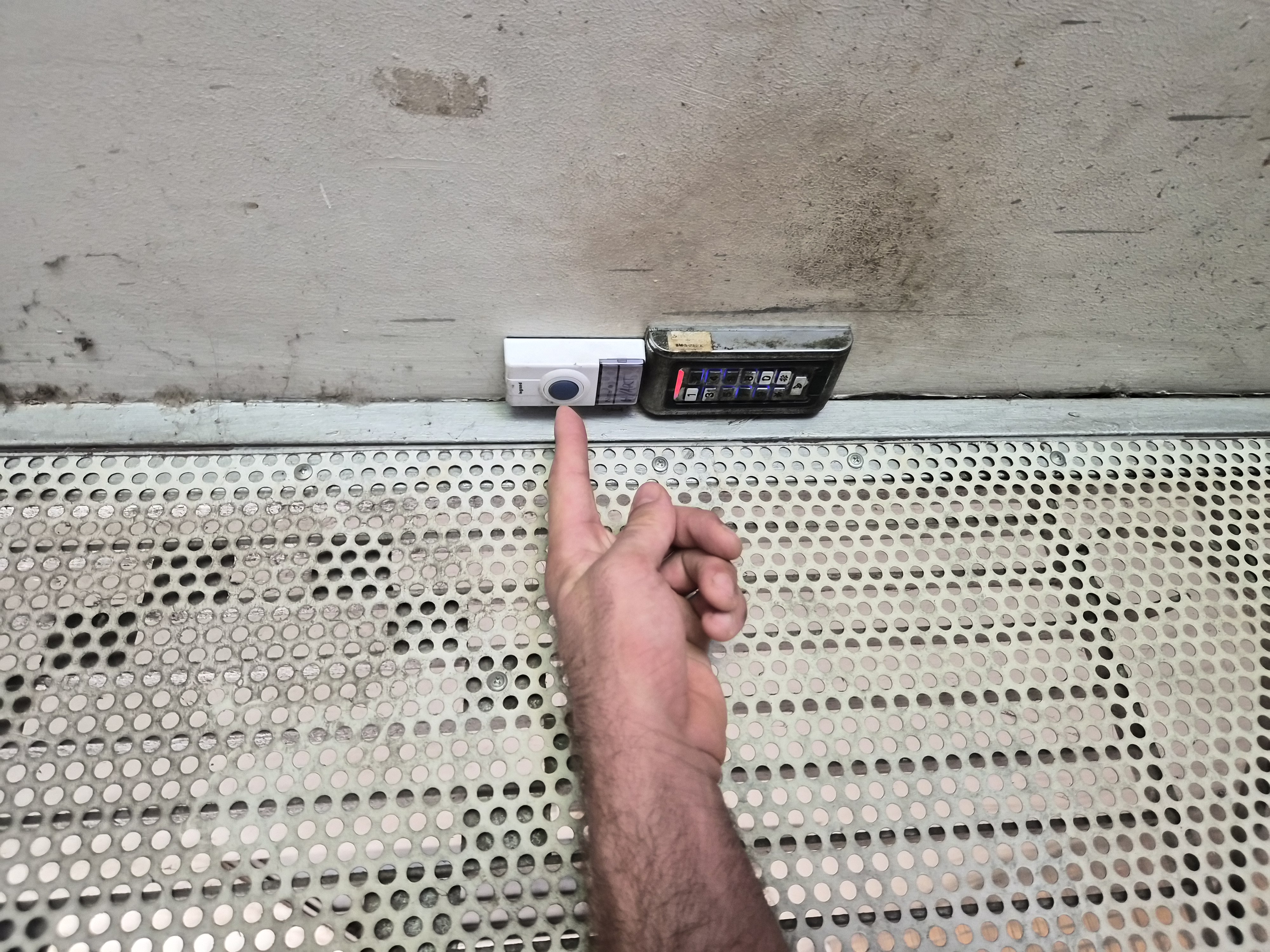 Gym door